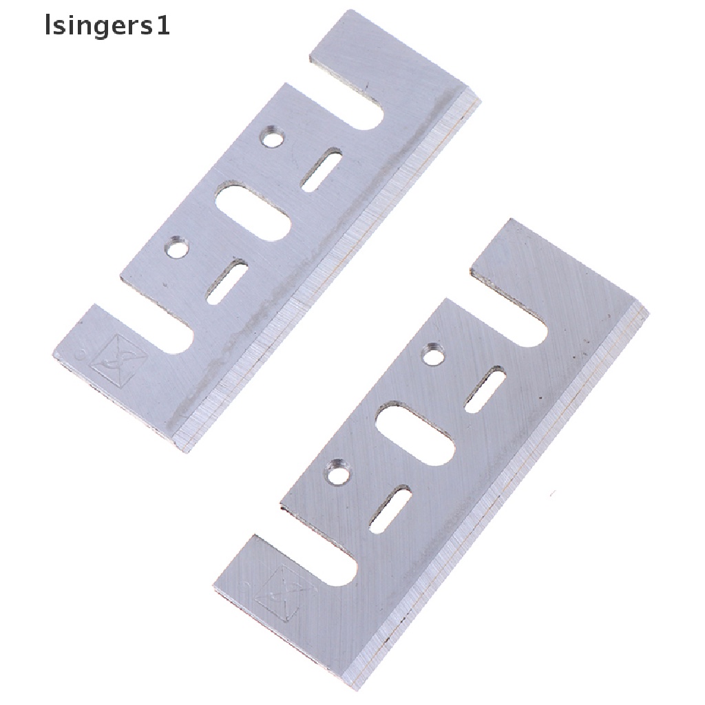 (lsingers1) 2pcs Pisau Planer Elektrik Pengganti Untuk 1900B