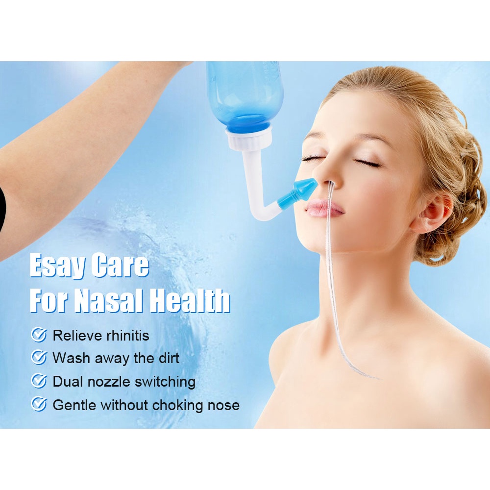 5pcs Botol Neti Pot 300ml Untuk Membersihkan Hidung