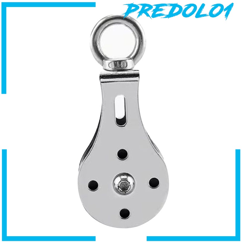 [PREDOLO1] Lifting Rope Pulley Swivel Heavy Duty 304 Stainless Steel Fitness Wheel