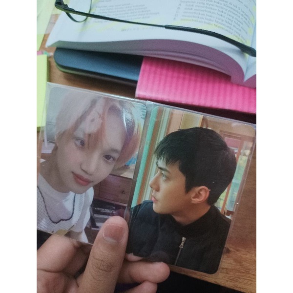 [Ready Stock] pc photocard exo sehun kai chanyeol dftf expansion obsession
