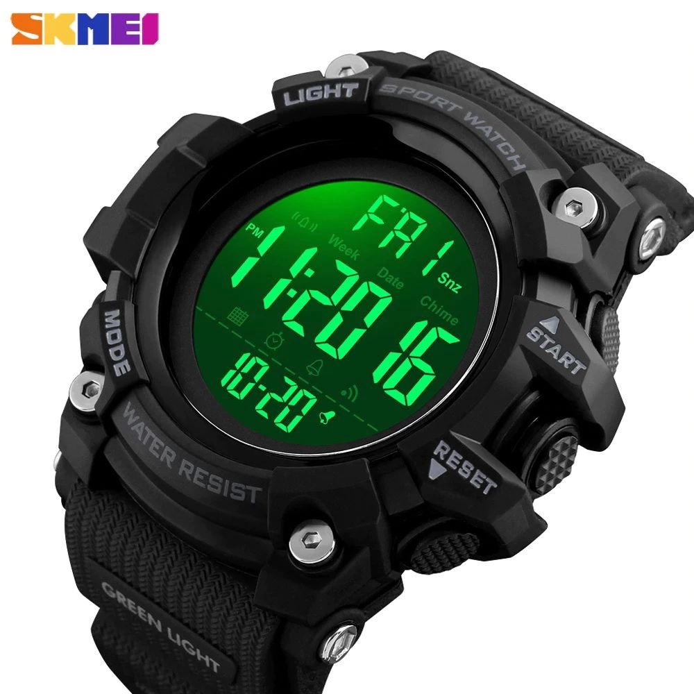 SKMEI 1384 Jam Tangan Pria Digital Dual Time Anti Air WK-SBY