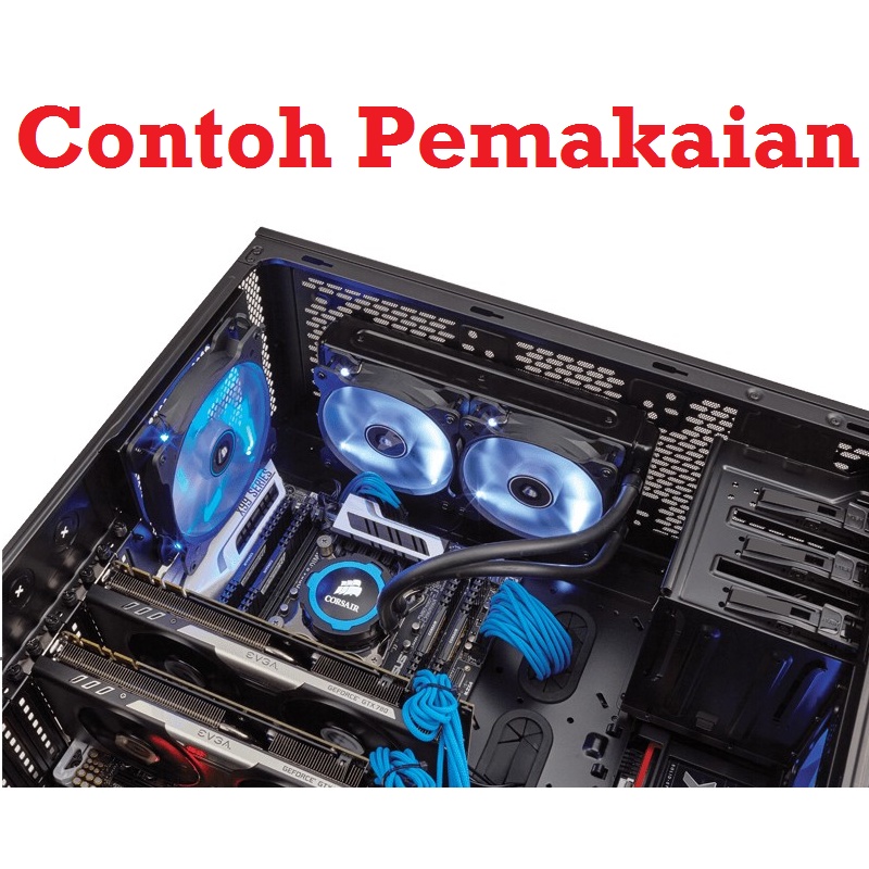 [HAEBOT] Kipas Pendingin AC Axial Cooling Fan 220VAC 8x8 8cm Winner 80x80x25mm CNC Driver 3D Printer Komputer