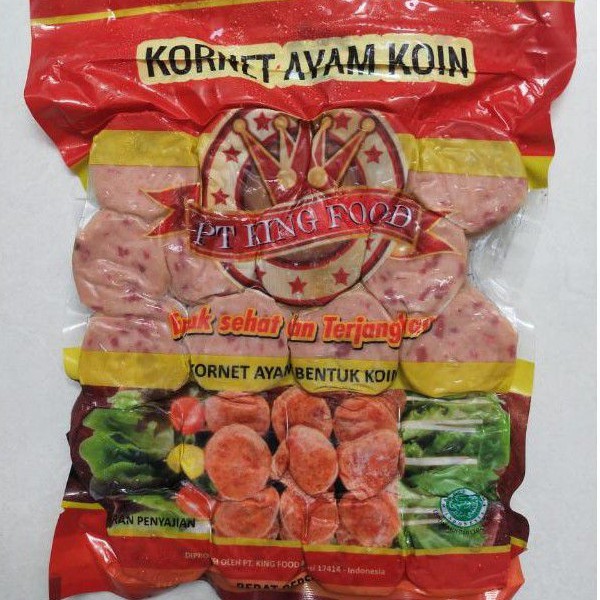 

KING FOOD Kornet Ayam Koin 450 Gram - SAGALA WANI FROZEN FOOD