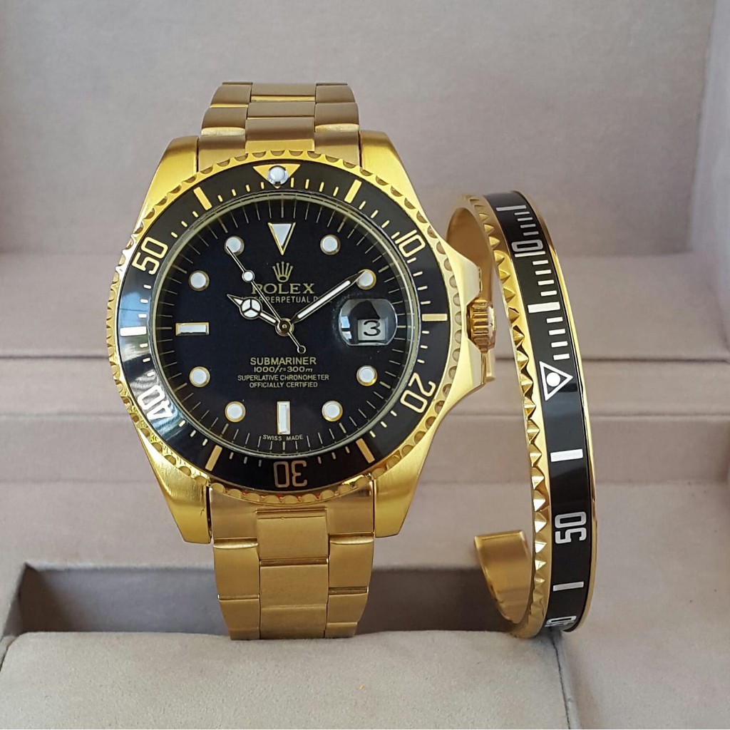 COD Jam Limited Edition Rolex Submariner Premium Gold - Automatic - Jam Import - Jam Branded