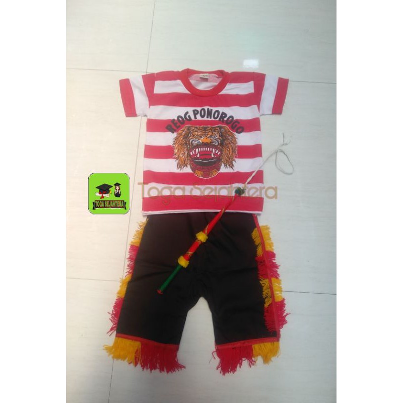Promo!!! Baju Reog Ponorogo / Setelan Reog Anak