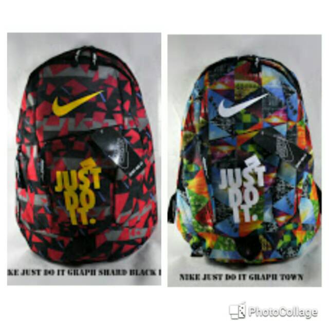 FREE RAIN COVER - TAS NIKE JUST DO IT - TAS SEKOLAH - TAS PRIA