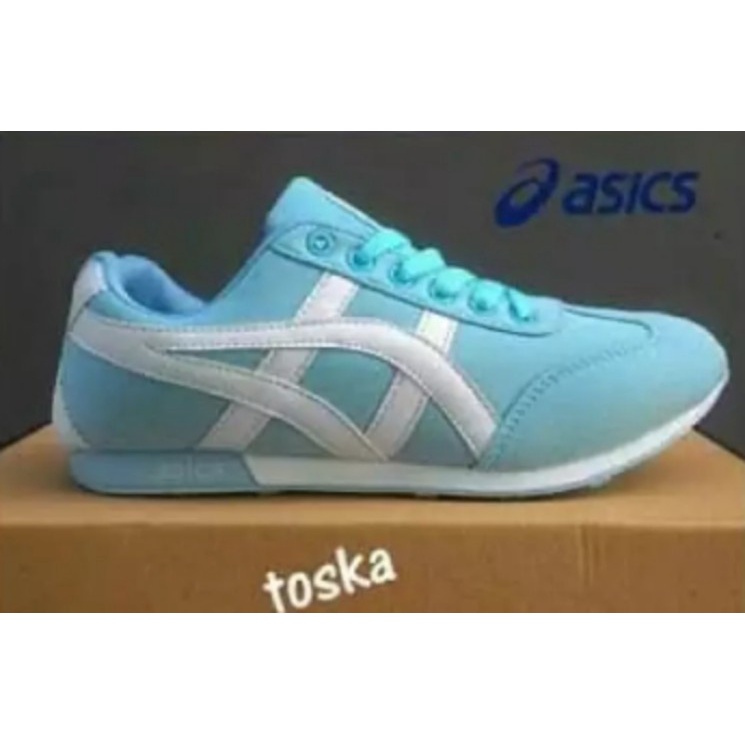 SEPATU SNEAKERS TALI RUNNING WANITA