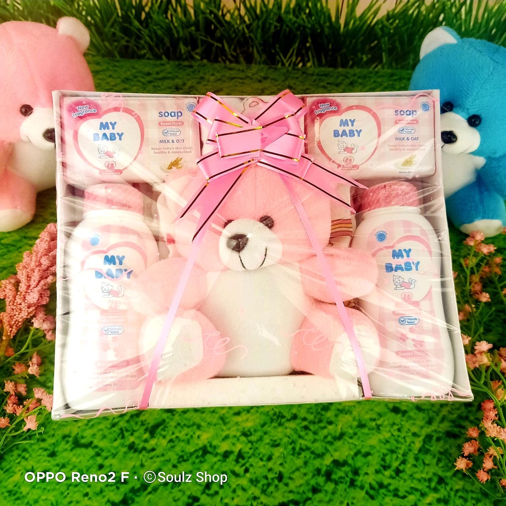 SOUL [Baby 08] Hamper Bayi Kado Lahiran Newborn Paket Set Lengkap  Cute Gift Parcel Real Pict Hampers baby boy and girl Parcel Bayi Laki-laki Perempuan