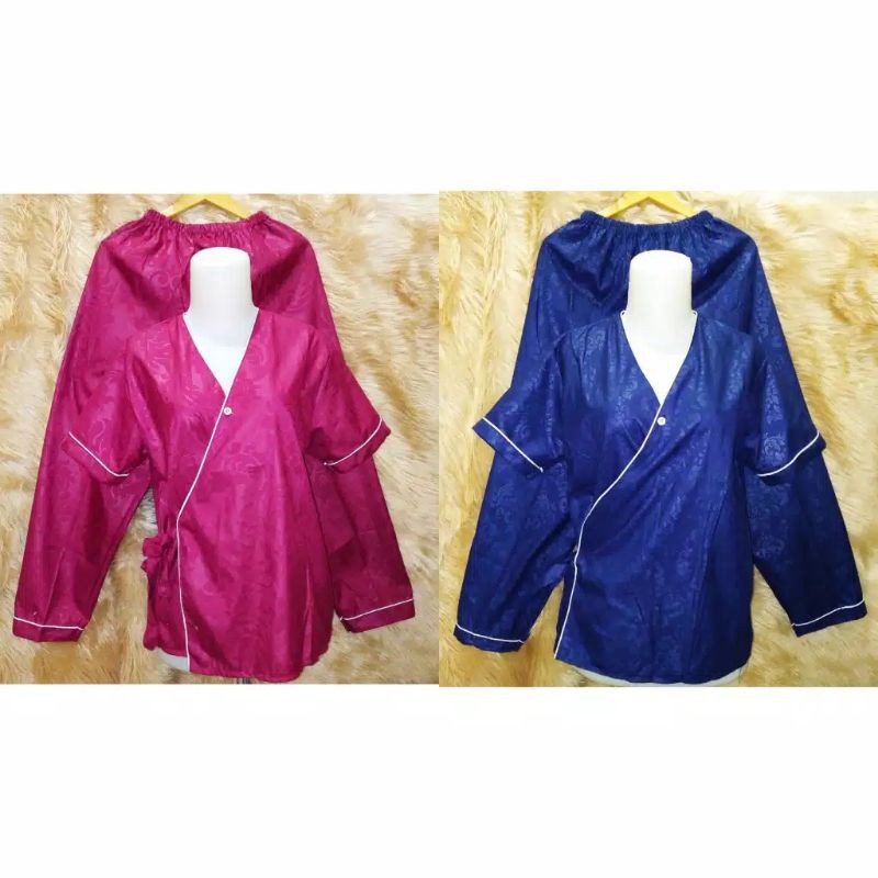 XAC- Piyama Wanita Dewasa CP Satin Emboss kimono