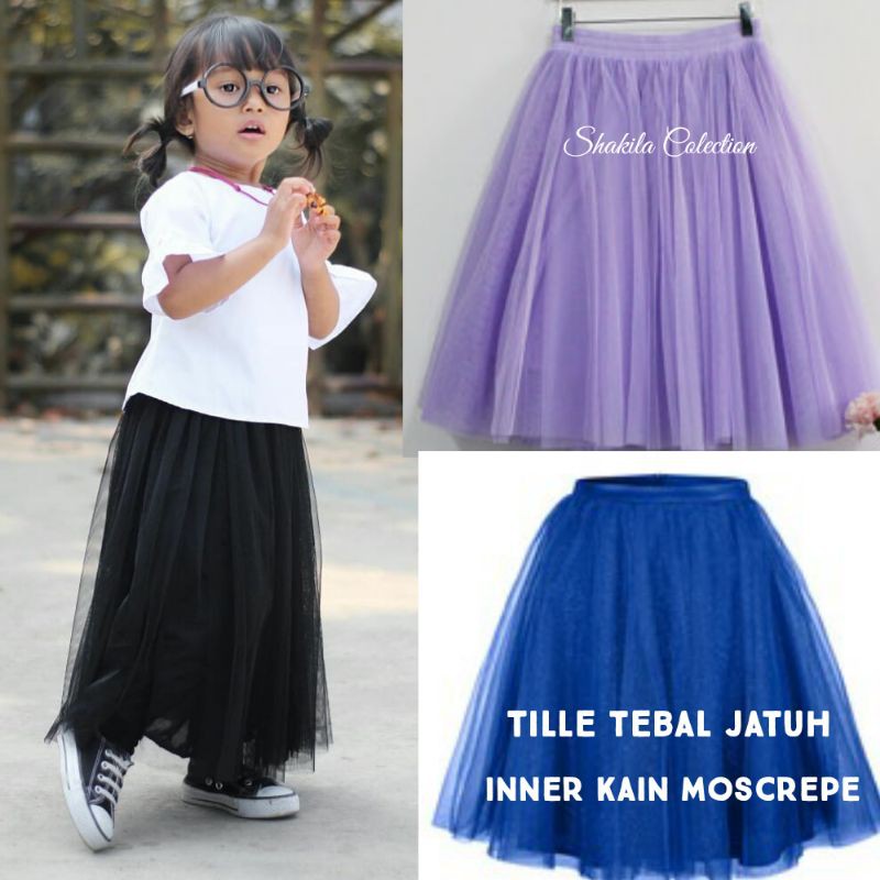 Rok tutu anak panjang premium Shopee Indonesia