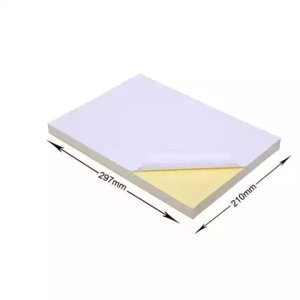 

kertas sticker stiker glossy lintec stiker label A4 isi 50 sheet
