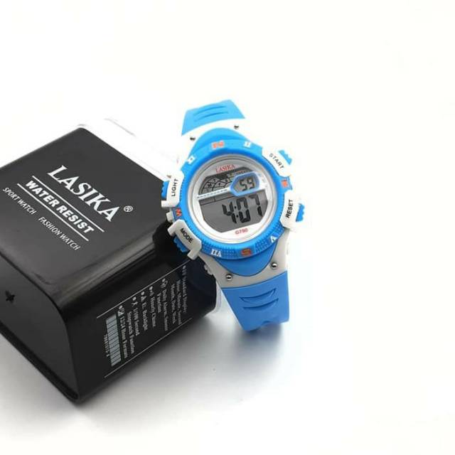 JAM TANGAN ANAK ABG LASIKA ORIGINAL WATER RESIST DIGITAL LED