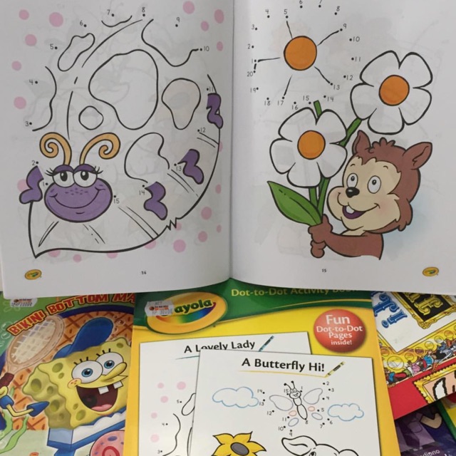 

Dot to dot crayola