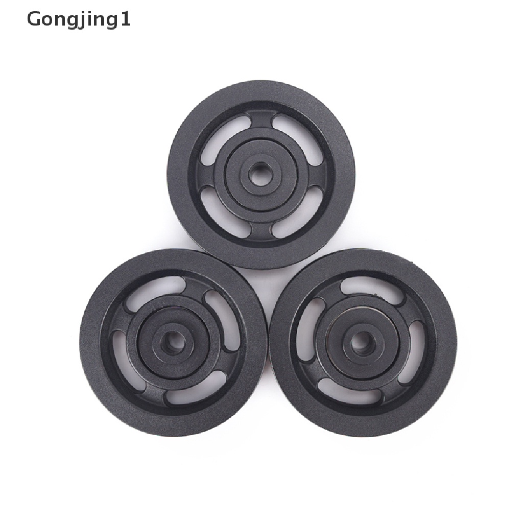 Gongjing1 Roda Katrol bearing 90mm Warna Hitam Untuk Kabel gym