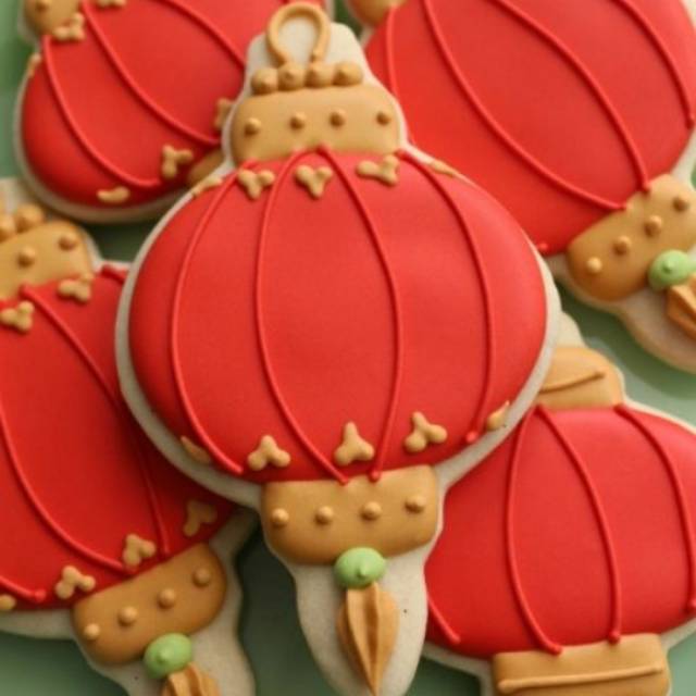 

Decorated sugar cookies chinese new year edition / imlek