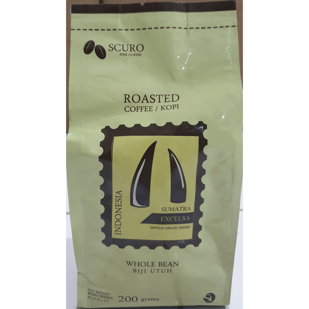 

Scuro Single Origin Sumatra Excelsa 200 gram - 01