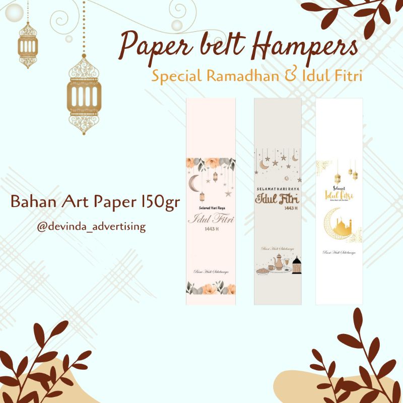 

Paper belt hampers Lebaran