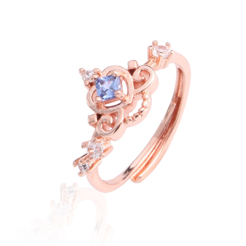 Cincin Multilayer Model Double Cross Terbuka Adjustable Untuk Wanita