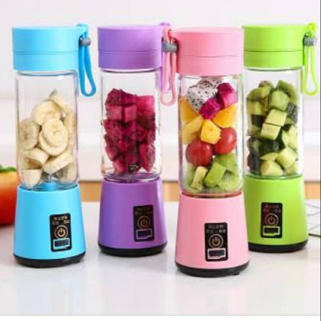 A1 Juicer Portable Tanpa Colok Listrik / Blender Jus Cas Mini Portable / Blender USB Sistem Rechargeable