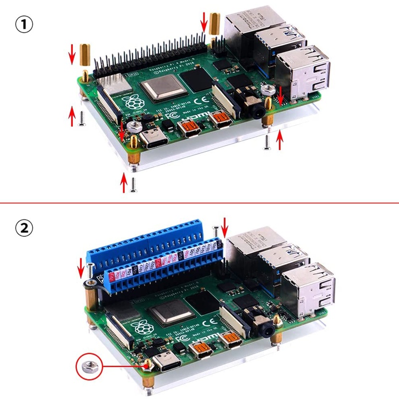 Btsg Untuk Raspberry Pi Micro GPIO Expansion Board Konektor Mikro Untuk Raspberry Pi