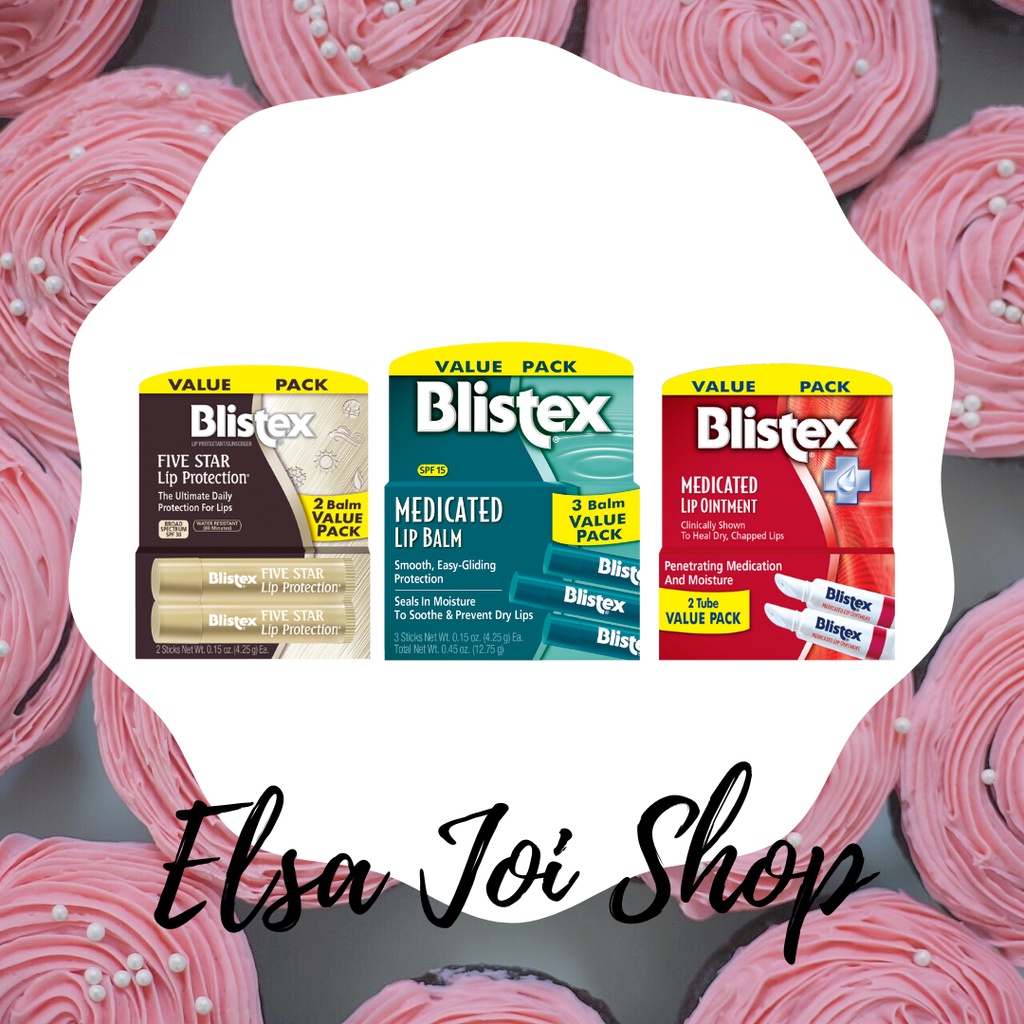 Blistex Lip Balm Protection Value Pack - SERIES