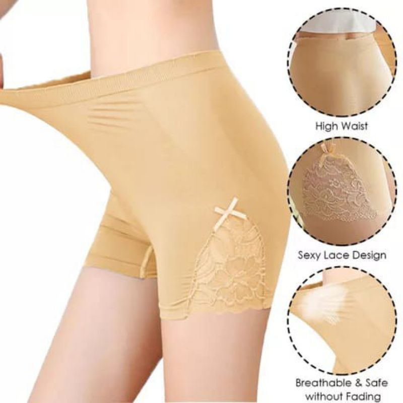 BRGUNIK Celana Pendek Short Lace Renda / Legging Daleman / Short Pants / Shot / Leging B056