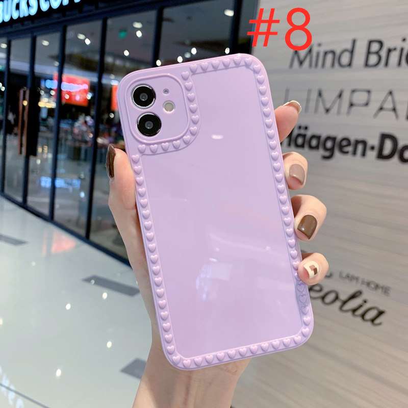 Fashion！Little Loves Soft Case iP iPhone 6 6S 7 8 + Plus SE 2020 11 12 Pro Max X XR XS Max Fine Hole Casing