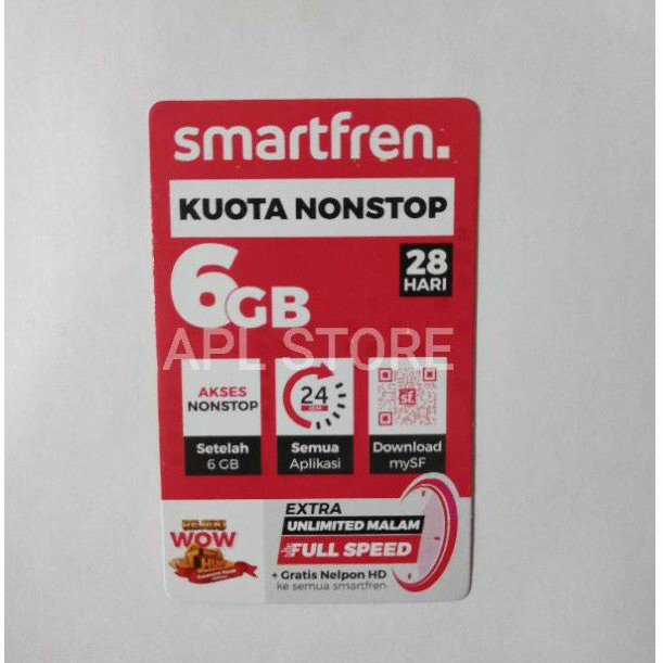 SMARTFREN 6GB NONSTOP