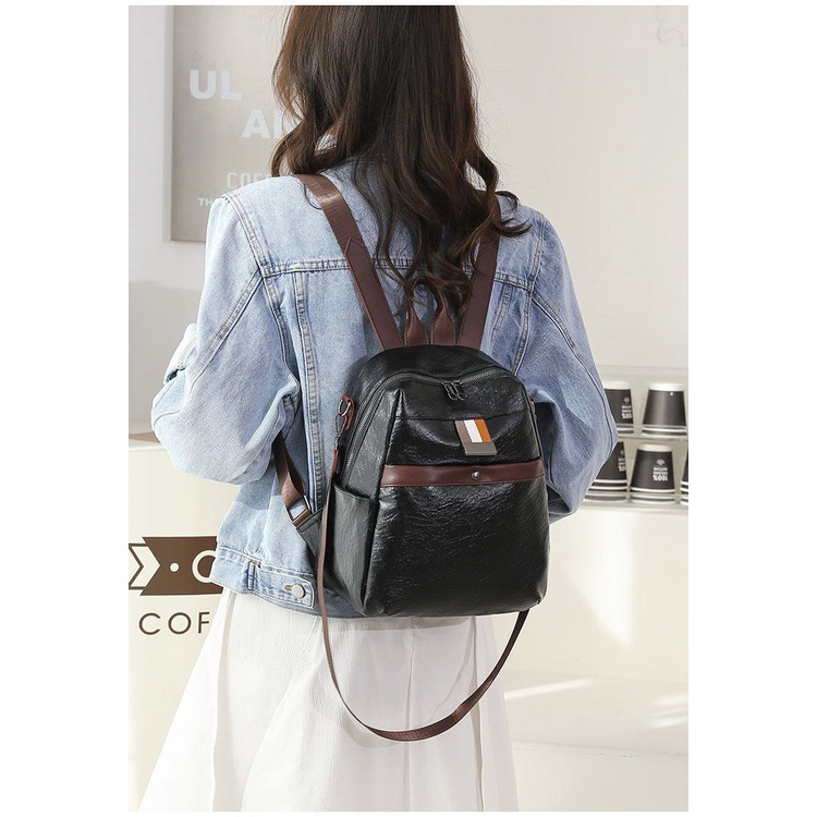 201903 Tas Punggung Cewek Ransel Wanita Import Backpack Cewe Impor (1 KG MUAT 2) LT2153 EL6647