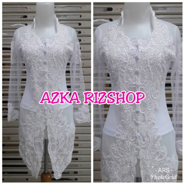 ATASAN KEBAYA AKAD NIKAH MODERN KEBAYA BORDIR KEBAYA PENGANTIN
