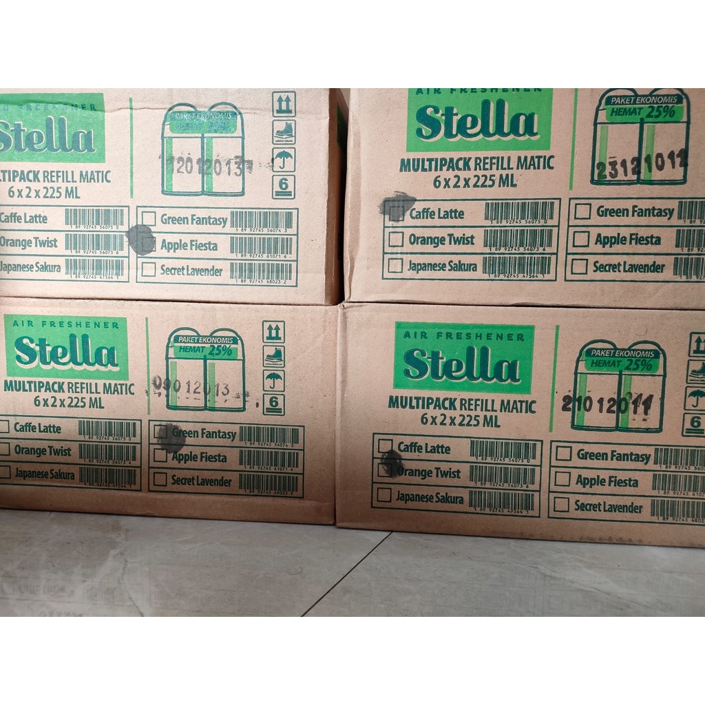 Promo Stella Matic Refill (2 x 225 ml) Air Freshener Paket Ekonomis | Zone Pengharum Udara Matic Refill (2 x 225ml) Dikirim dihari yang sama*