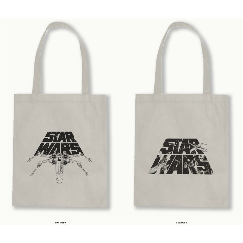 TOTE BAG BLACU 30X40 - STAR WARS series.01