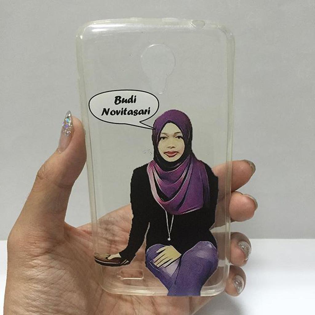 Casing Soft Case Hardcase Karikatur Ilustrasi Kartun Foto Pasangan