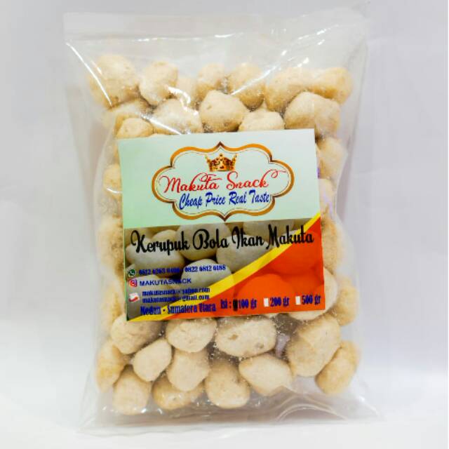 

krupuk bola ikan makuta 200gr