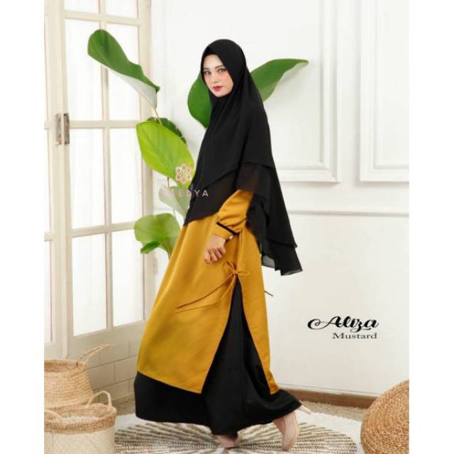 GAMIS ALIZA MUSTARD BY VALDYA