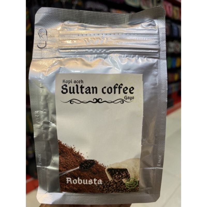 

Kopi Robusta Aceh Gayo 100 gram || Sultan coffee