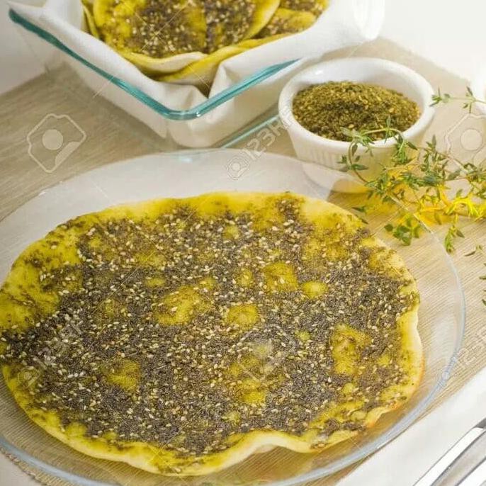 

Jordanian Green Zatar 50 Gr - Wild Thyme Sumac Sesame Seed Azaatar