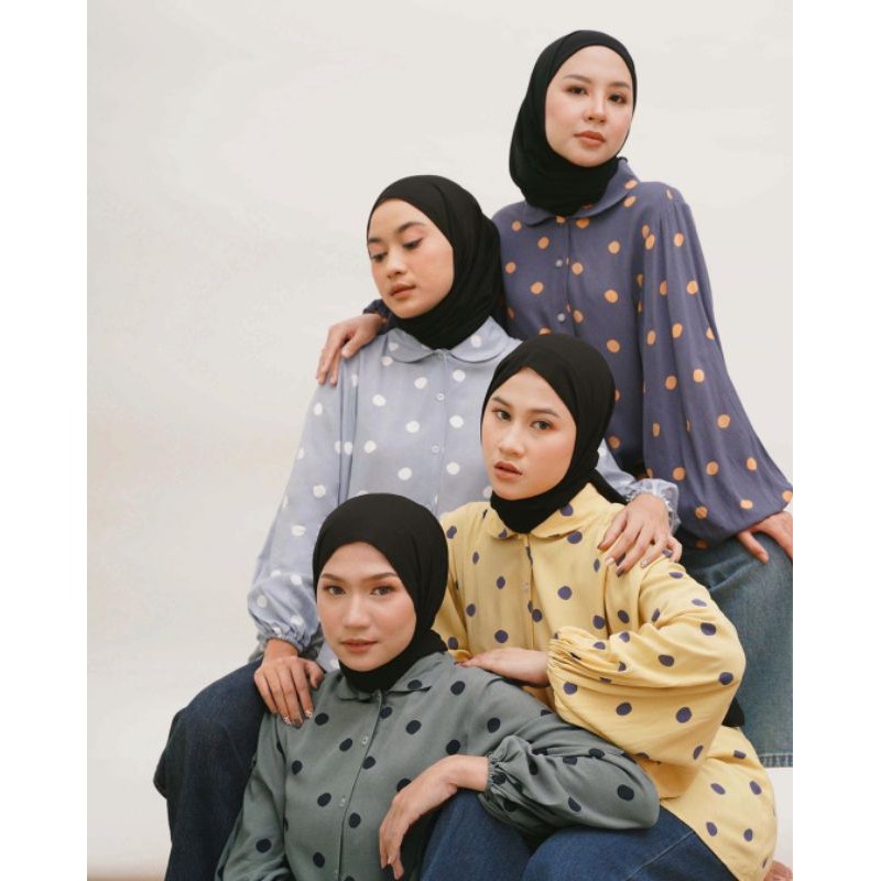 LILO BLOUSE VANILLA HIJAB