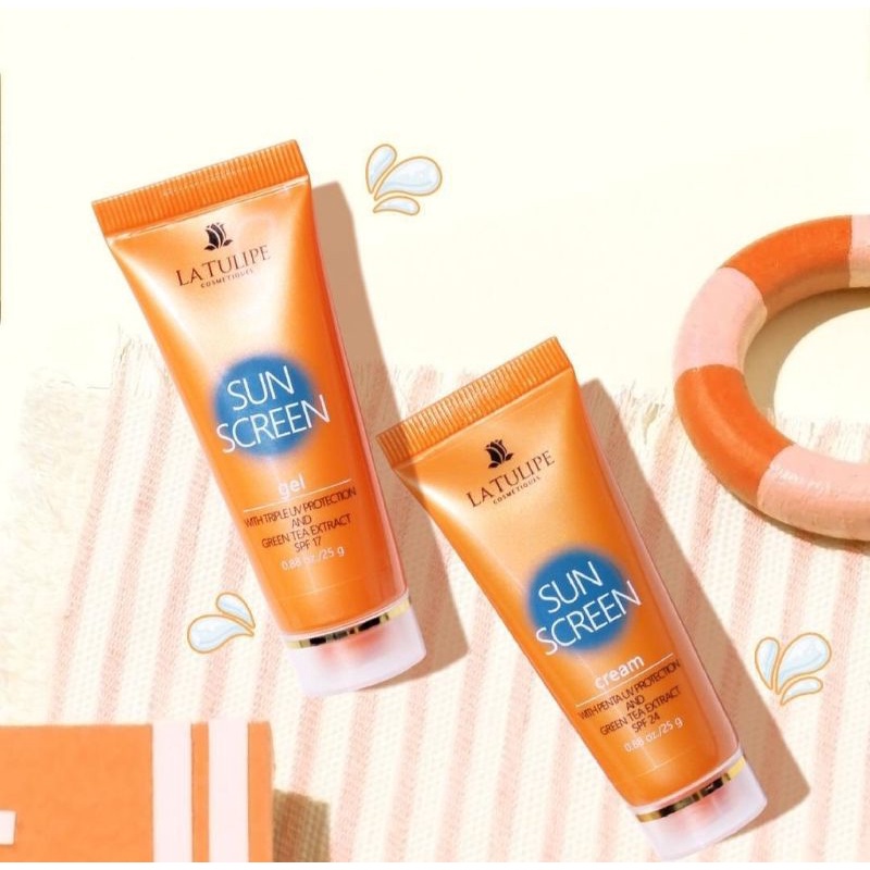 ☀️cahaya acc☀️ sunscrean cream latulip