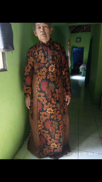 Cp Gamis Batik Manggar, Padi, Sekar, Kupu, Kubis, Daun