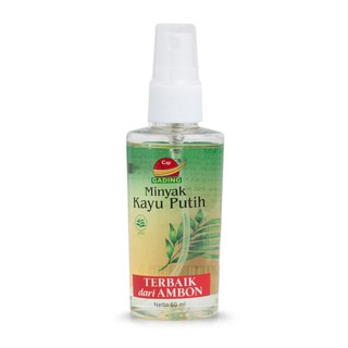 60ML Minyak Kayu Putih Ambon Spray CAP GADING | Shopee