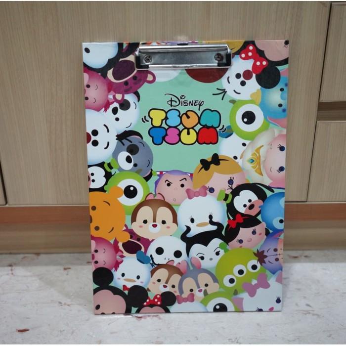 

Papan | Clipboard A4 Motif Disney Tsum Tsum/Paper Holder/Papan Jalan/Clipboard