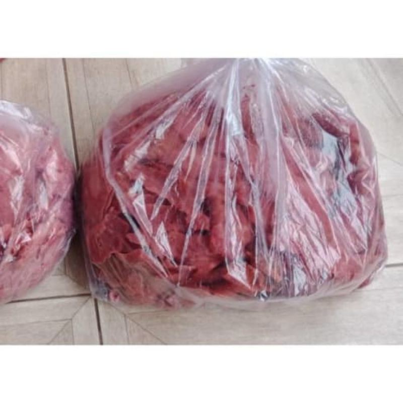 

daging kebab sapi 1 kg sudah di iris