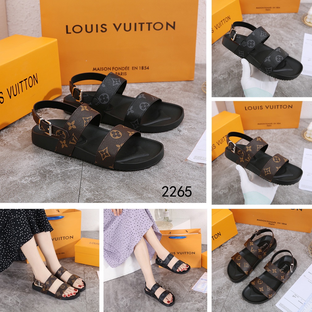 Canvas and Strap Sandals 2265