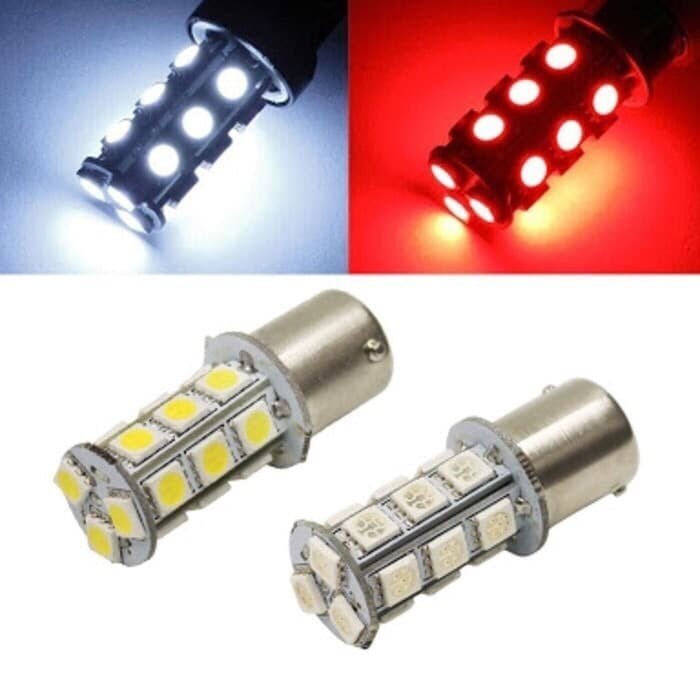 LAMPU REM STOP LAMP LED BAYONET SMD 5050 18 TITIK STROBO KEDIP