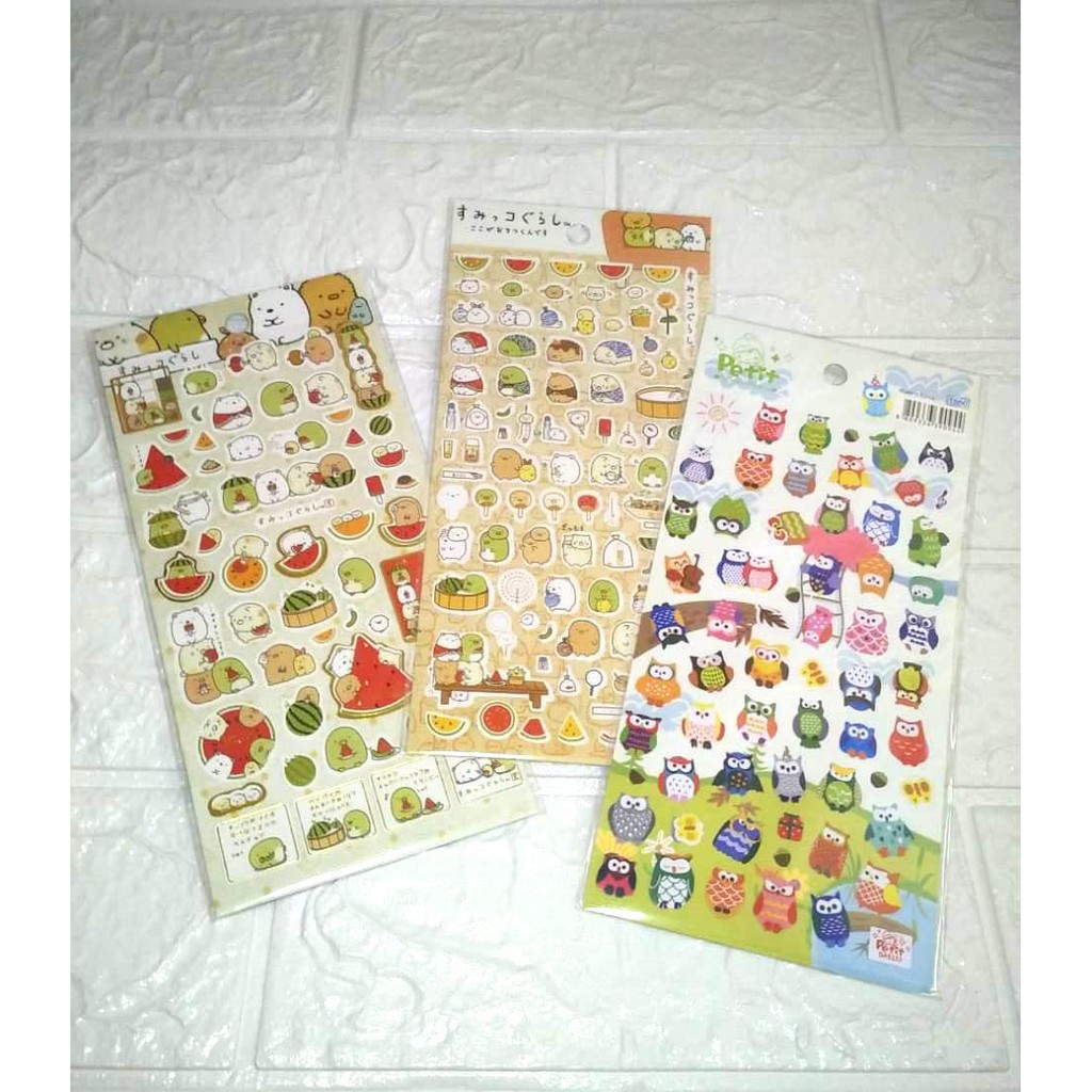 

Sticker / Stiker Karakter Lucu WaterMelon Owl