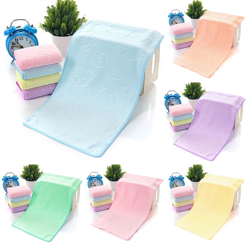 Handuk Bertektur berukuran 30x60cm / handuk olahraga / handuk muka / handuk suvenir / handuk kecil /