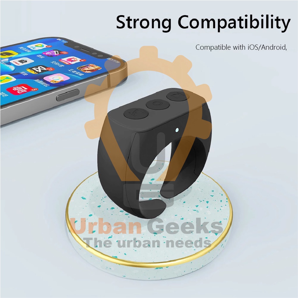 Smart Remote Swipe Control Ring Smartphones Android IOS