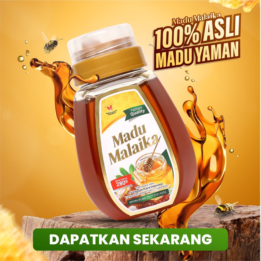 

Madu Yaman Mara'i Madu Malaika Asli 100% Murni Original Premium