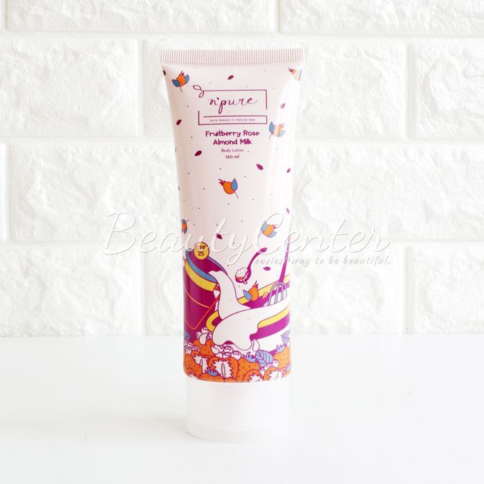 

N’Pure / Npure Rose Almond Milk Instant Body Lotion